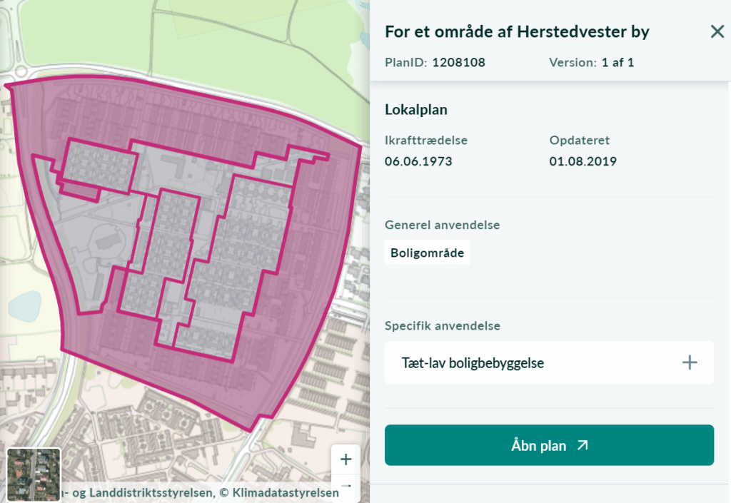 Find din lokalplan for Lille Skensved i forbindelse med nyt tag og tagrenovering