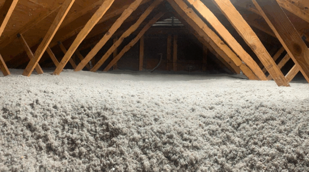 Pris på efterisolering af loft med papiruld